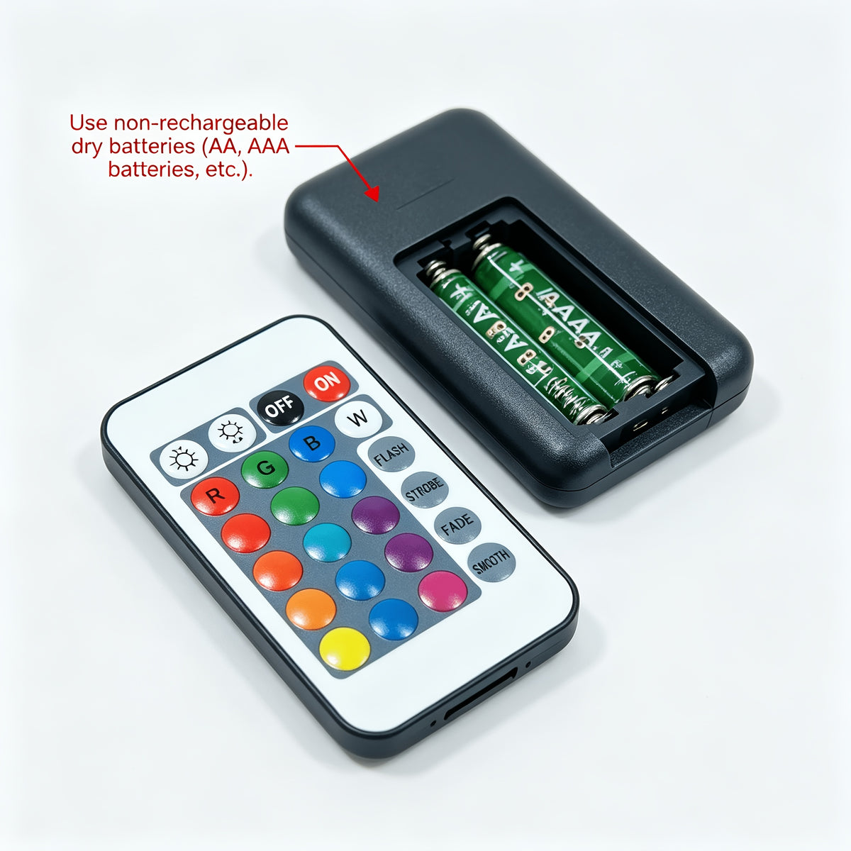 rechargeable rgb 16   projection lamp remote