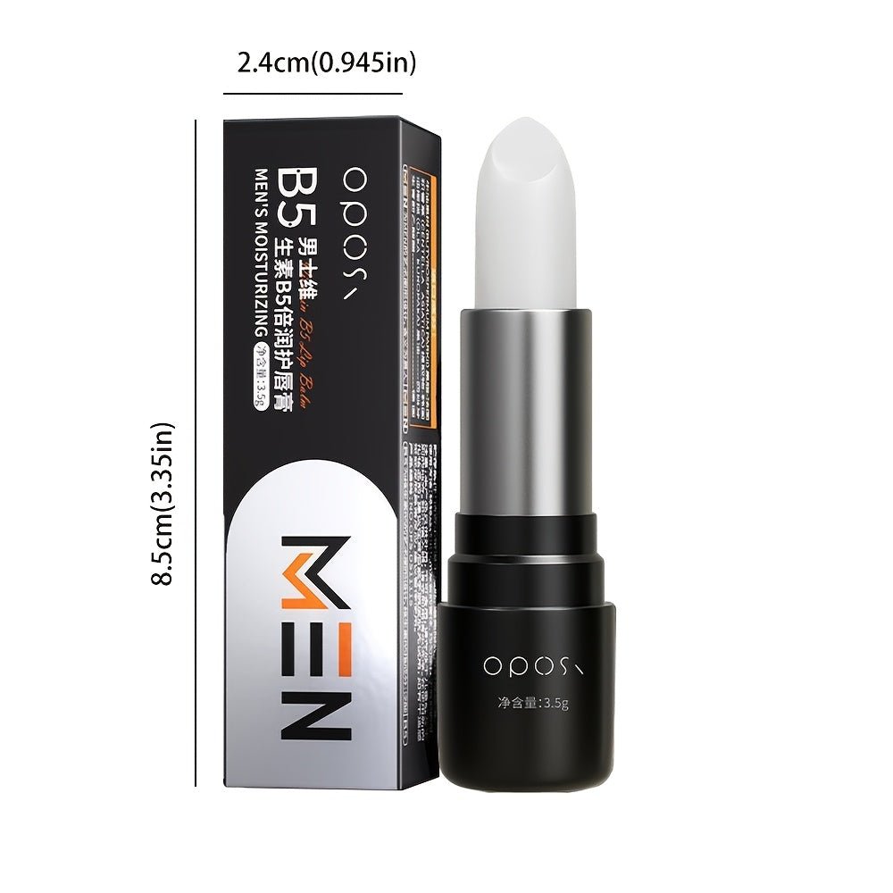 1pc mens b5 moisturizing lip balm locks in hydration