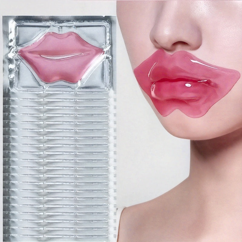 20pcs collagen lip mask moisturizes dry lips   fine