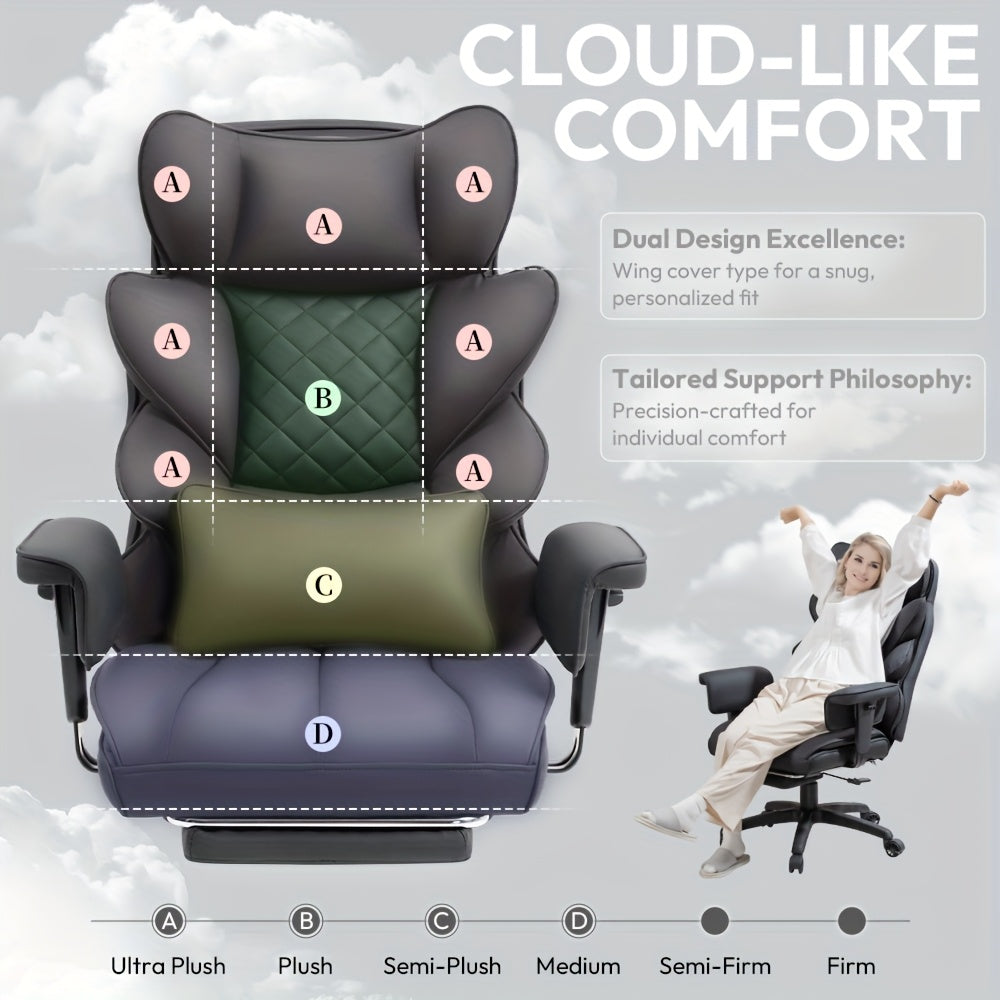 big tall office chair   cushion swivel office