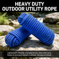 5 16inch 50ft polypropylene marine utility cord 8mm braided