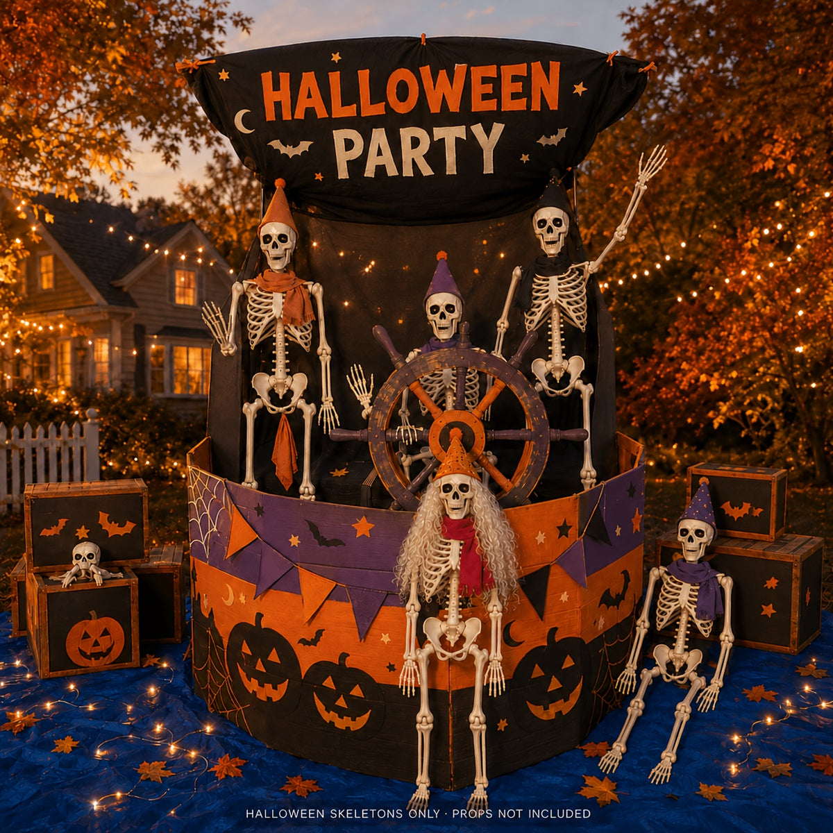 5 4ft adjustable   human   skeleton plastic