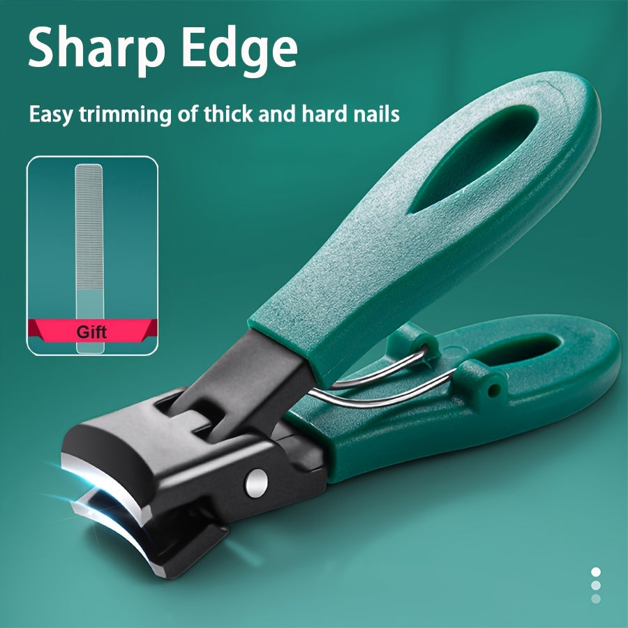 2pcs nail clippers thick hard nails large opening nail