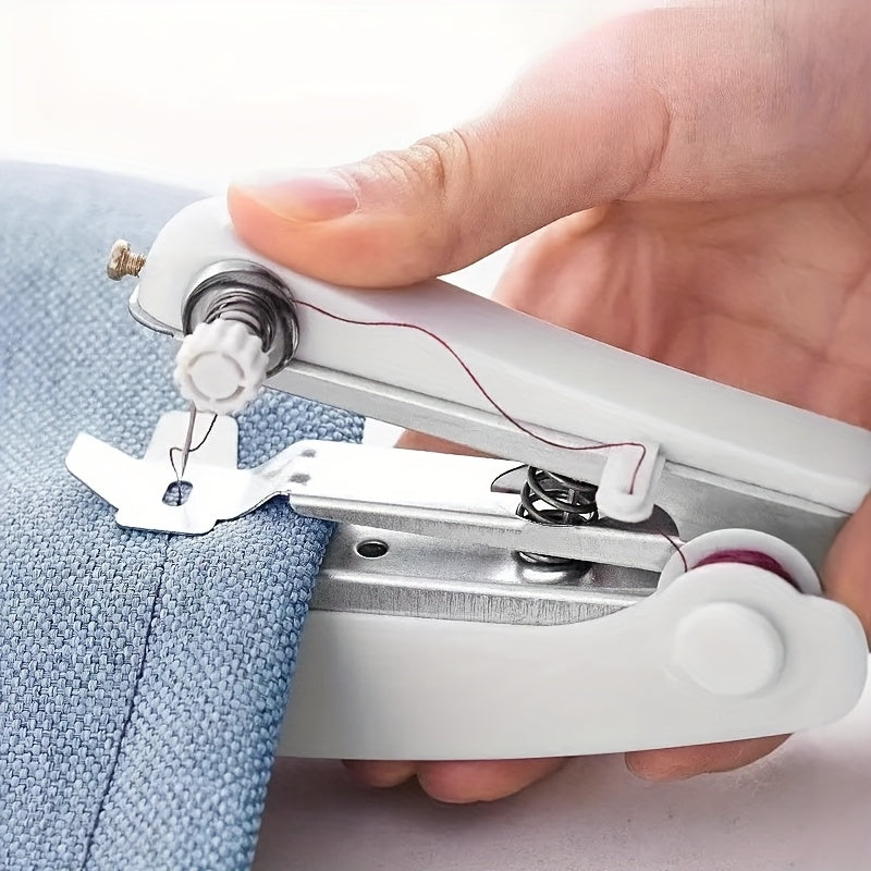 16pcs portable handheld mini sewing machine manual small