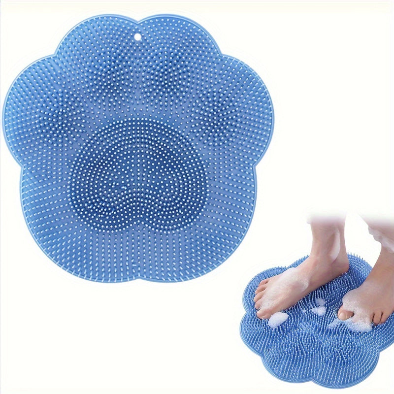 1pc bath massage mat   washer back scrubber shower