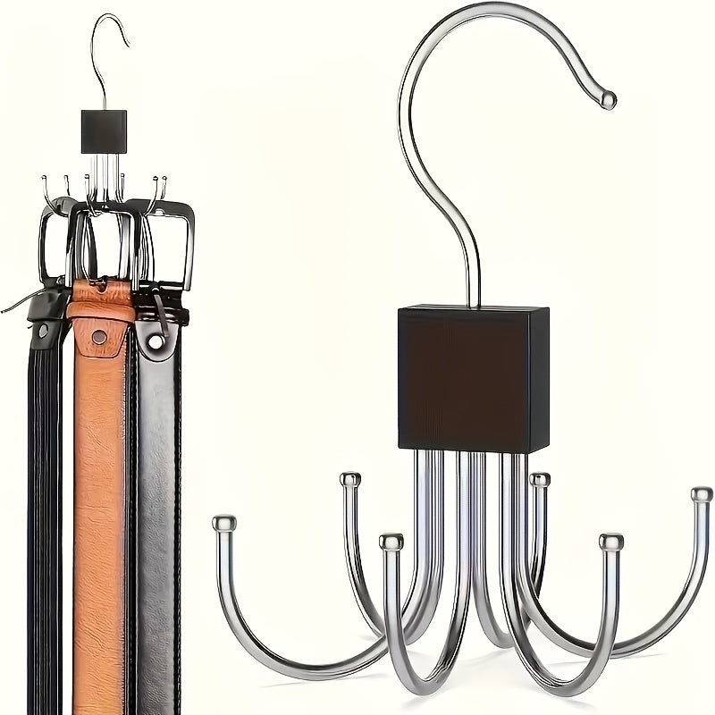 zxf multifunctional large capacity belt hanger rotatable