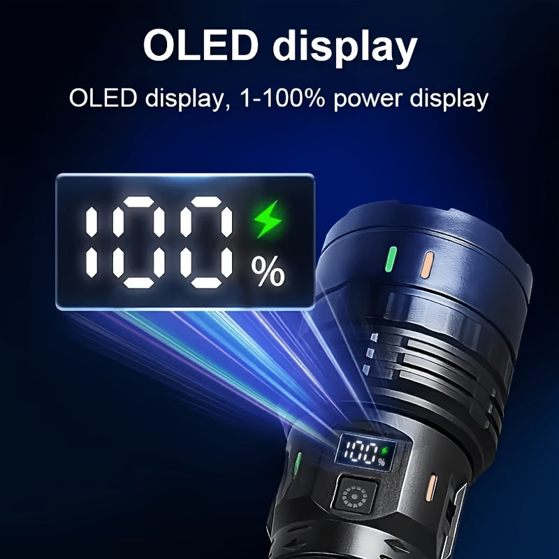 high power led flashlight features   bright adjustable