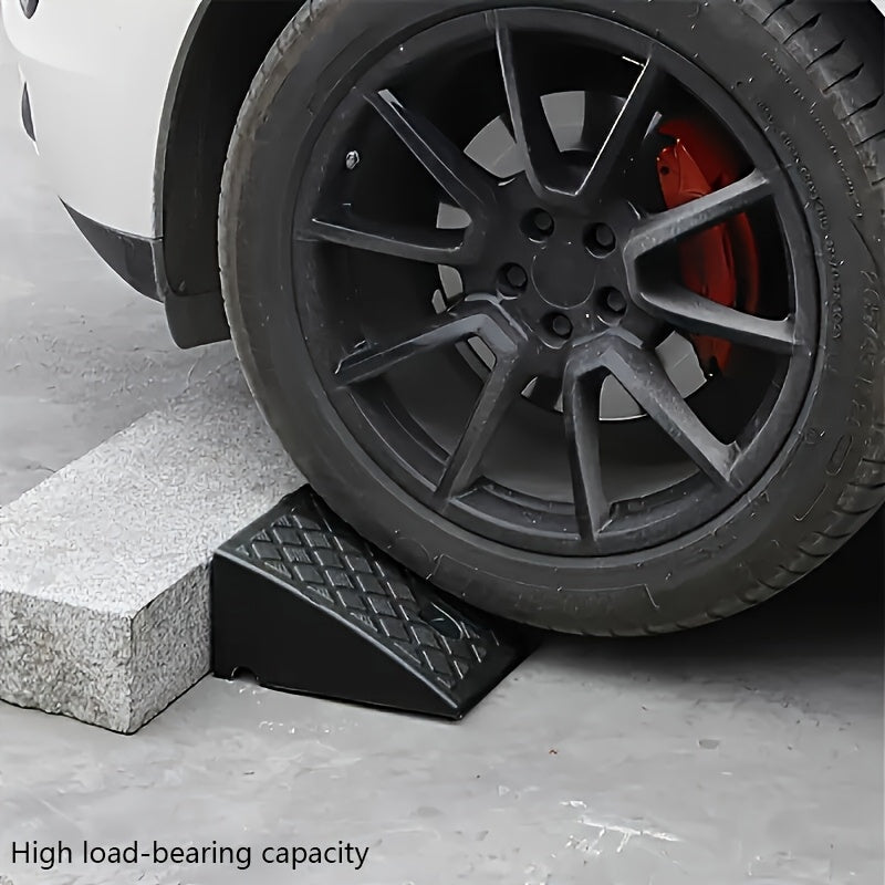 2pcs car sidewalk ramp portable   ramp suitable