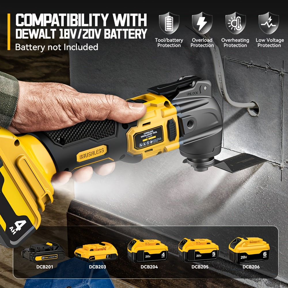 oscillating multi tool compatible dewalt 20v
