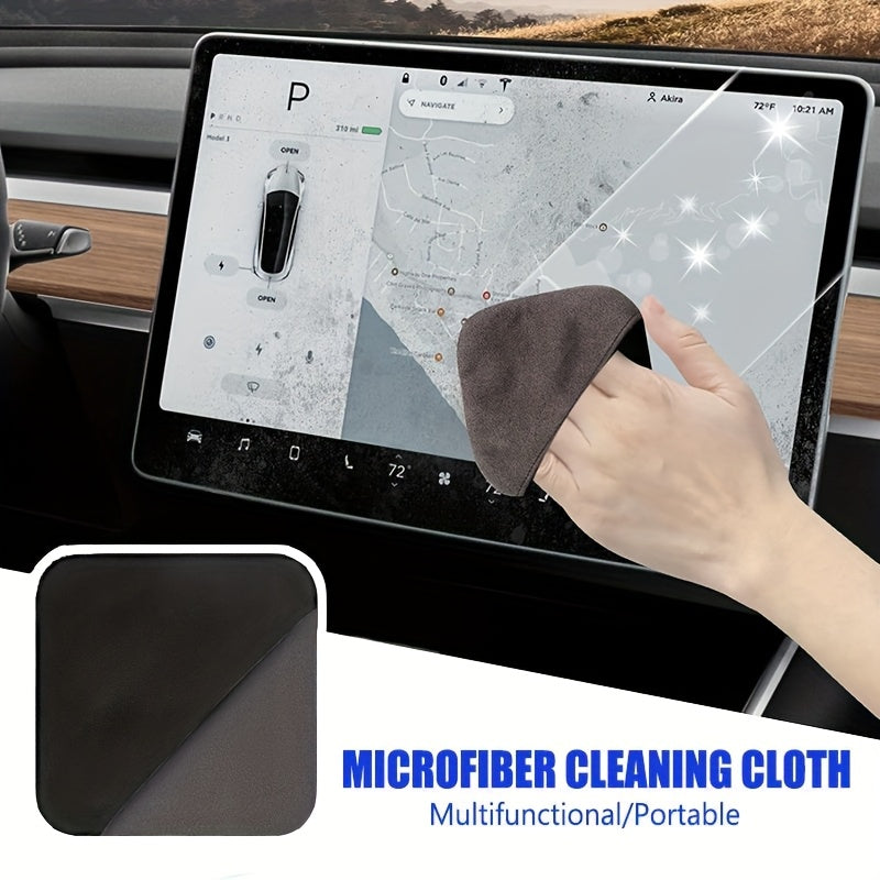 microfiber car touchscreen cleaning cloth hexagonal non