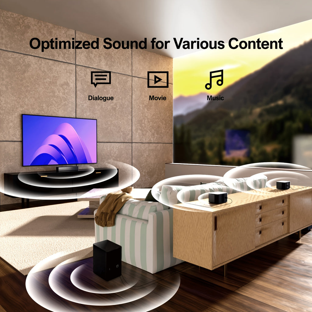 5   soundbar surround sound system sound bar
