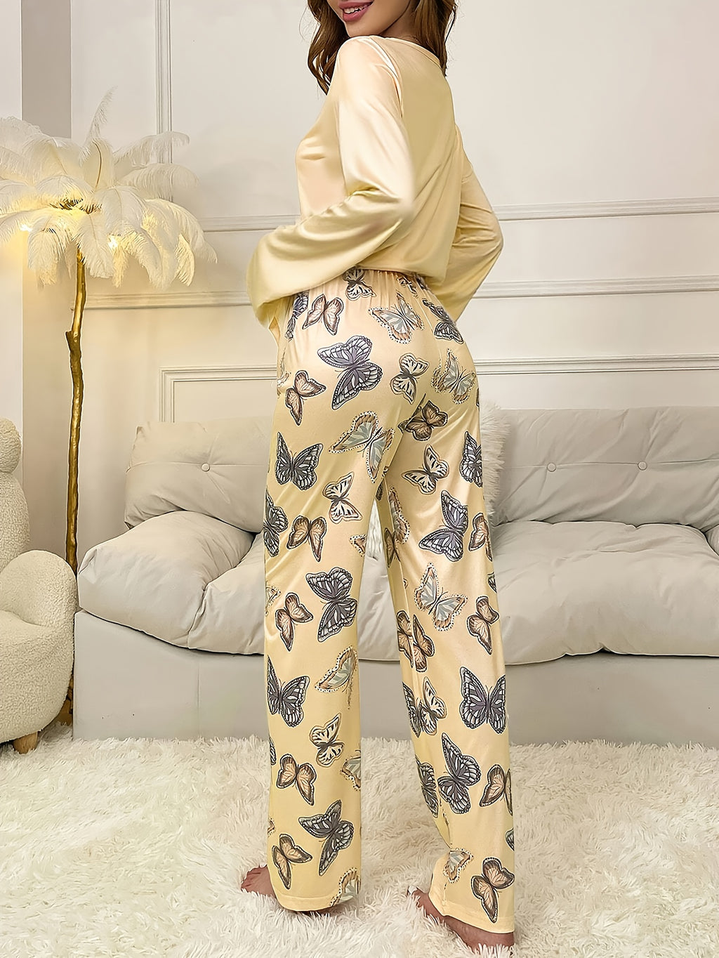 womens casual   themed pajama set