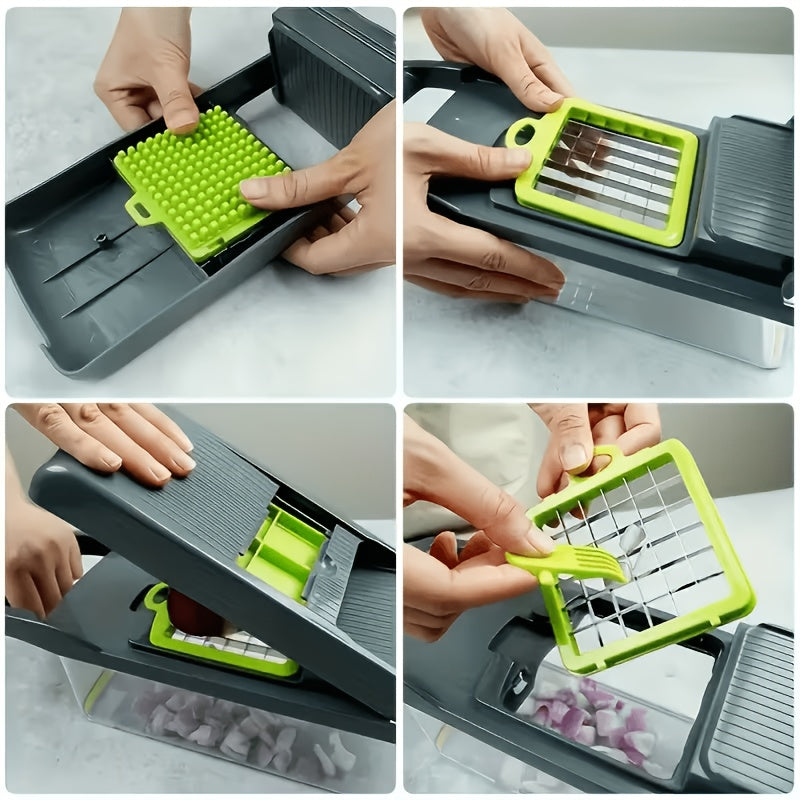 16 in 1 vegetable chopper professional onion chopper