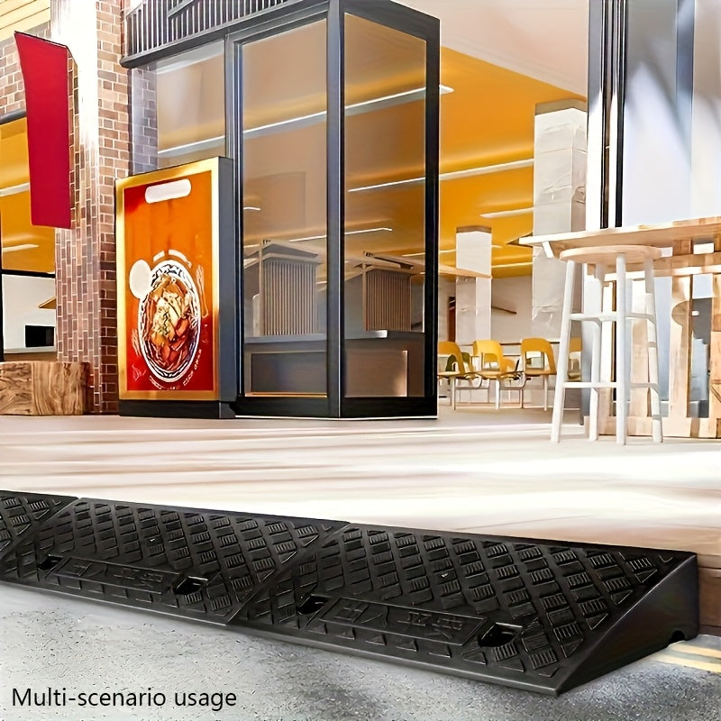 2pcs car sidewalk ramp portable   ramp suitable