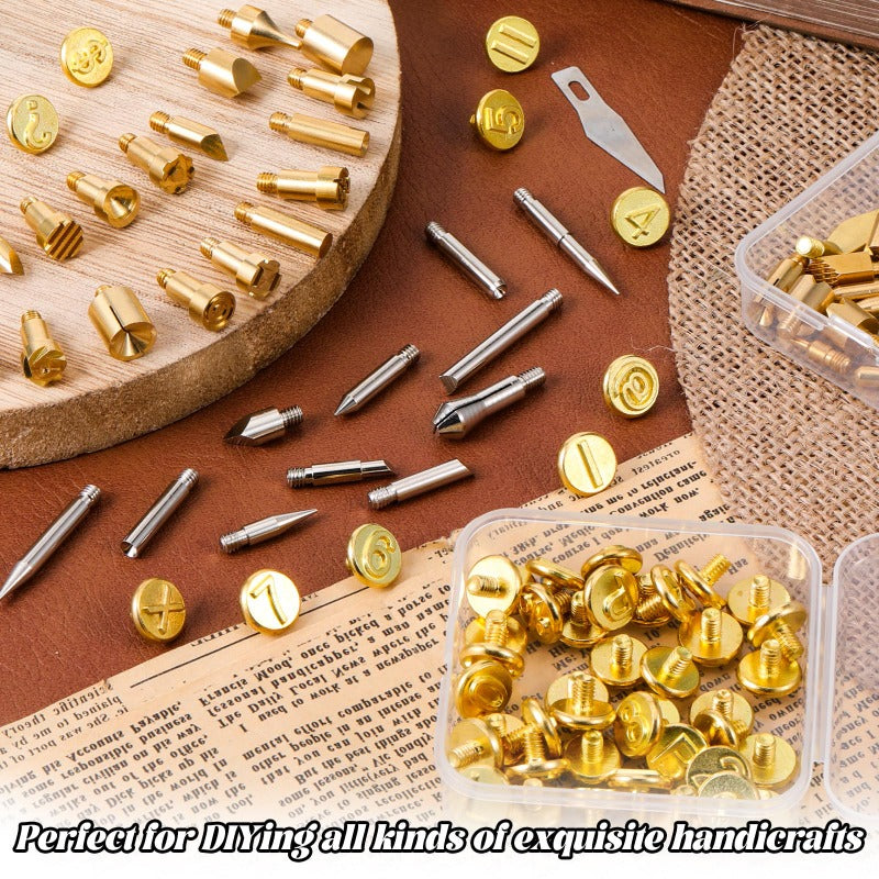 99pcs wood burning tips kit pyrography wood burning tip set