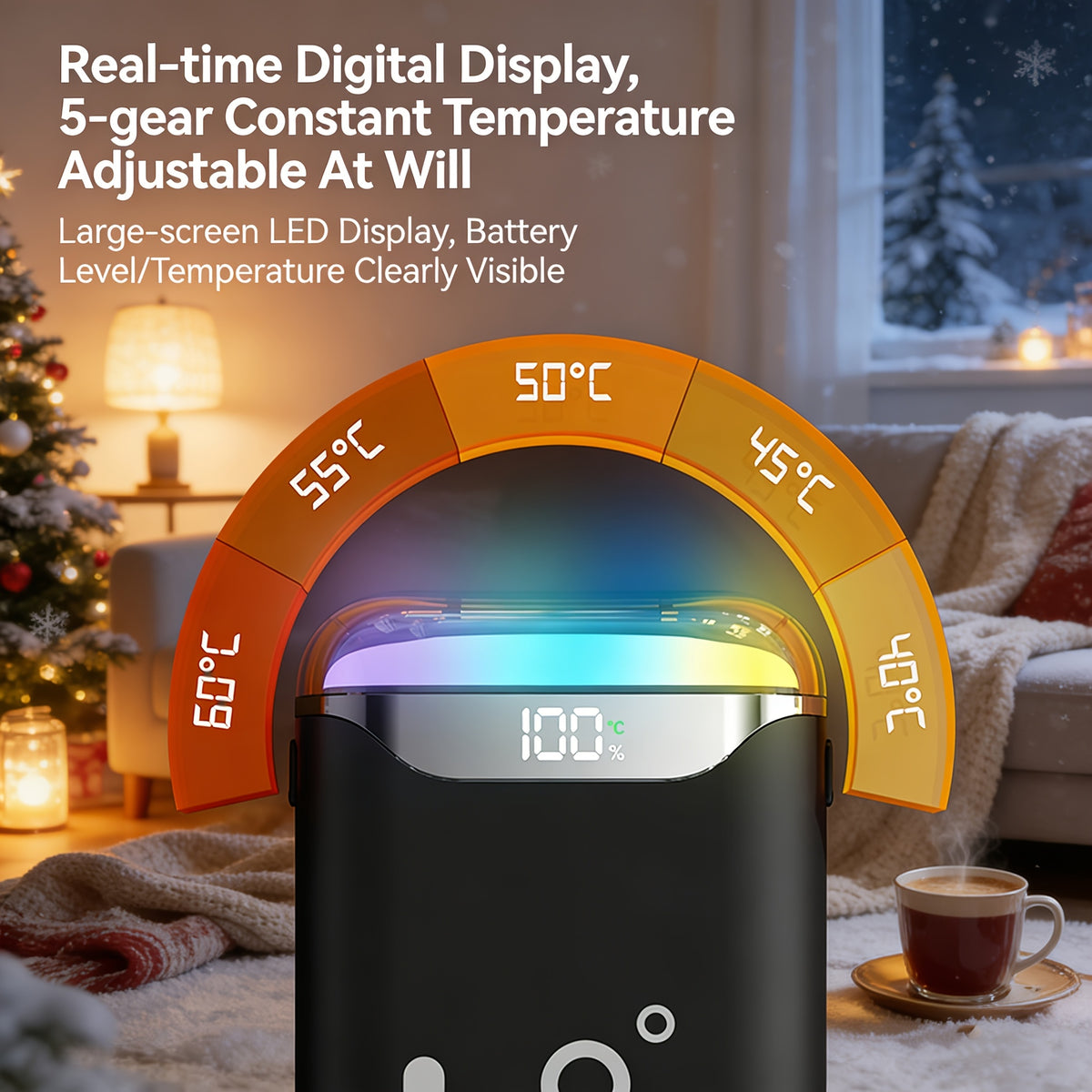 usb mini portable hand warmer heater rechargeable four sided