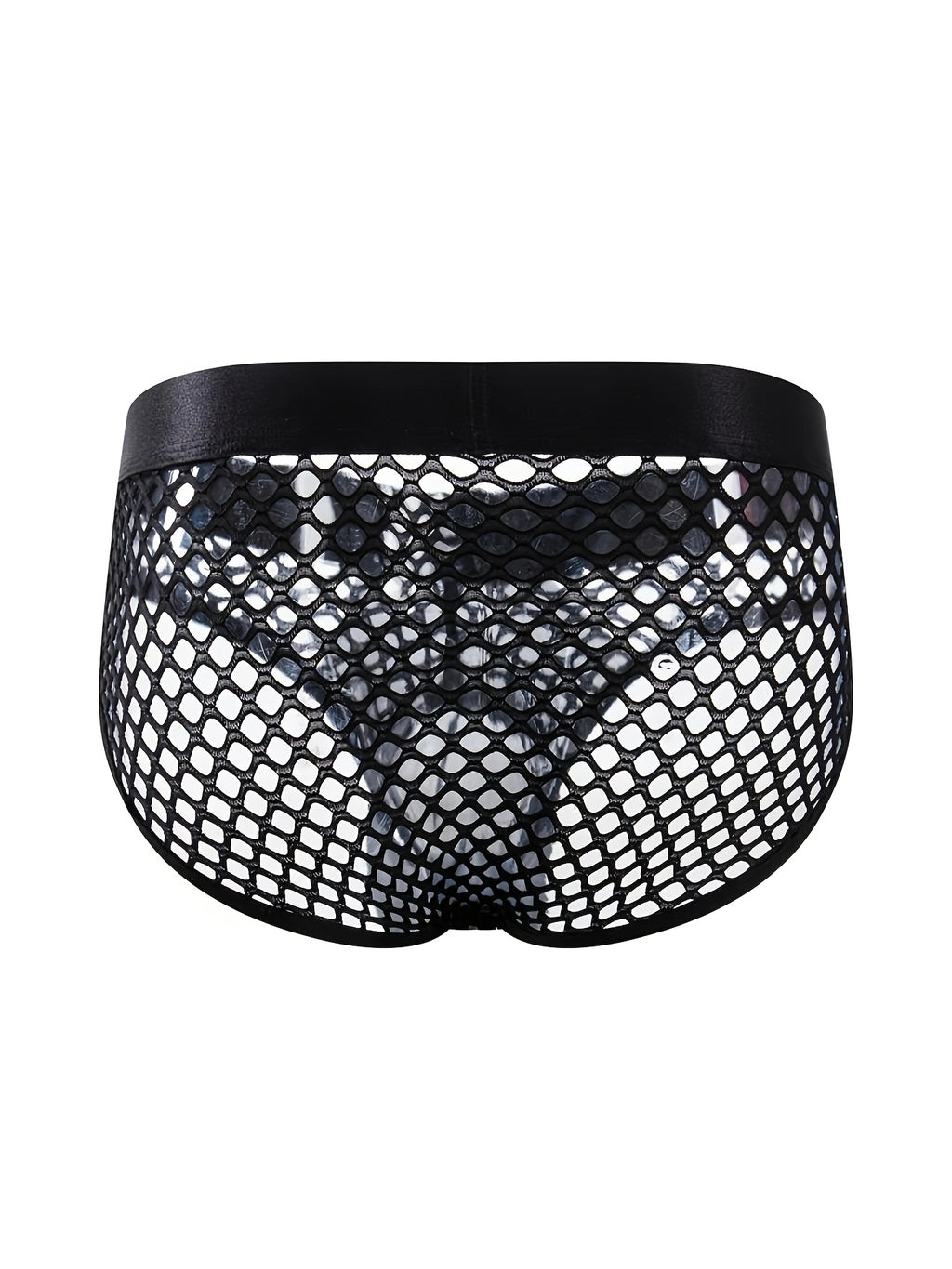 semi transparent mesh fabric featuring raised