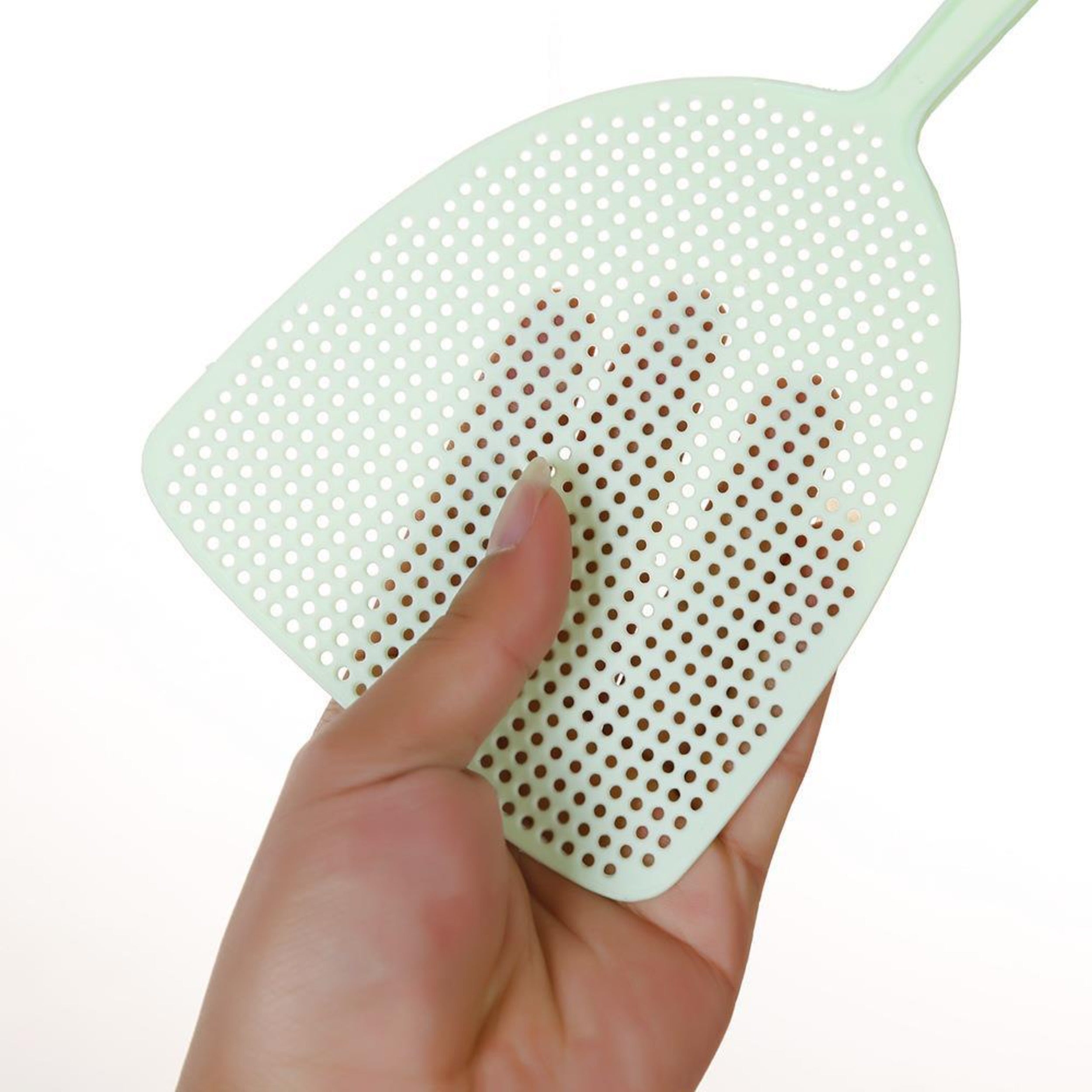 3pcs thickened colored heavy fly swatters random colors