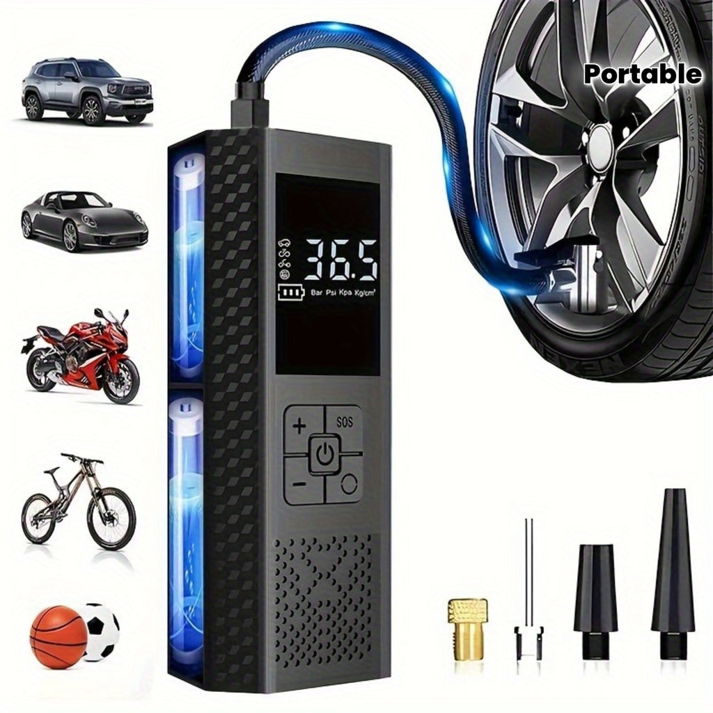 cordless bicycle floor pump portable air compressor bicycle