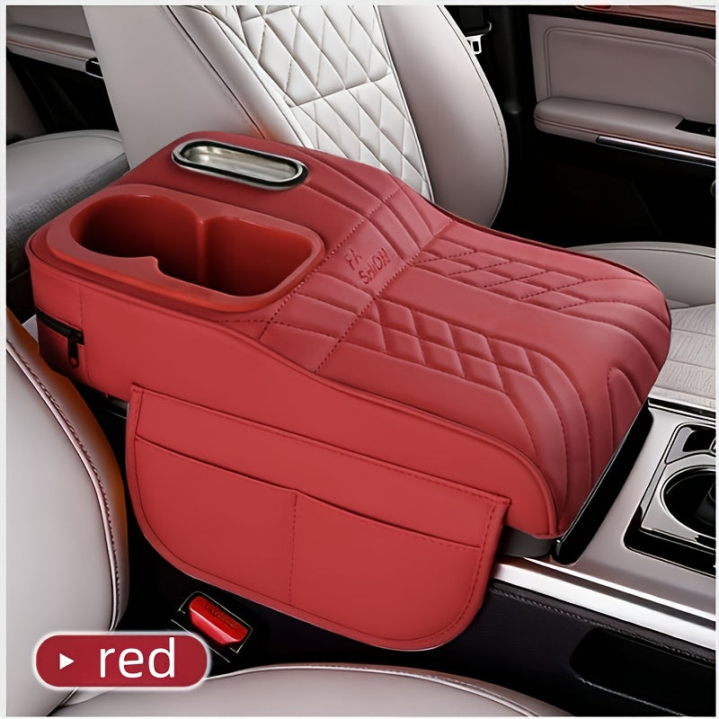 a car center armrest pad designed   height featuring a