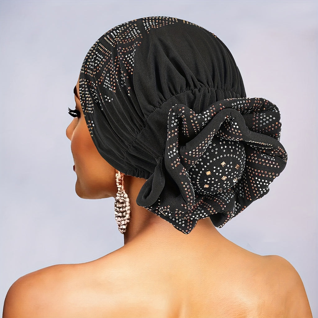 womens handmade embellished breathable headband hat