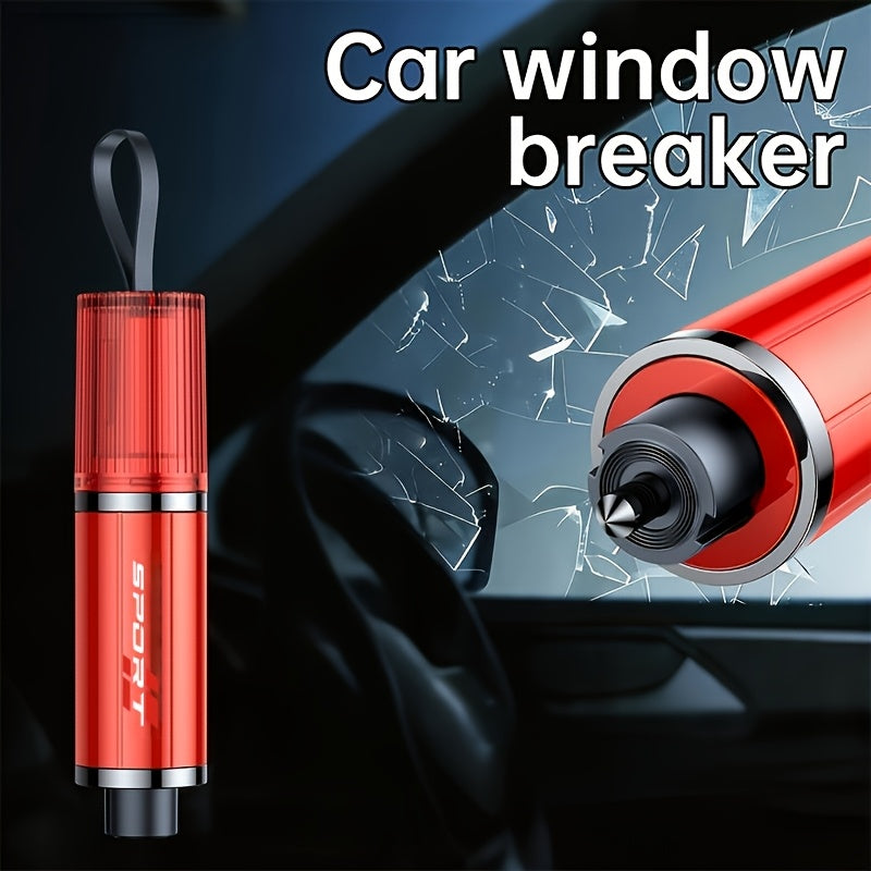 red upper lower square sport multi functional car emergency