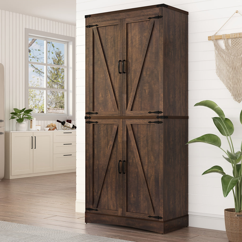 71in pantry cabinet   room farmhouse tall