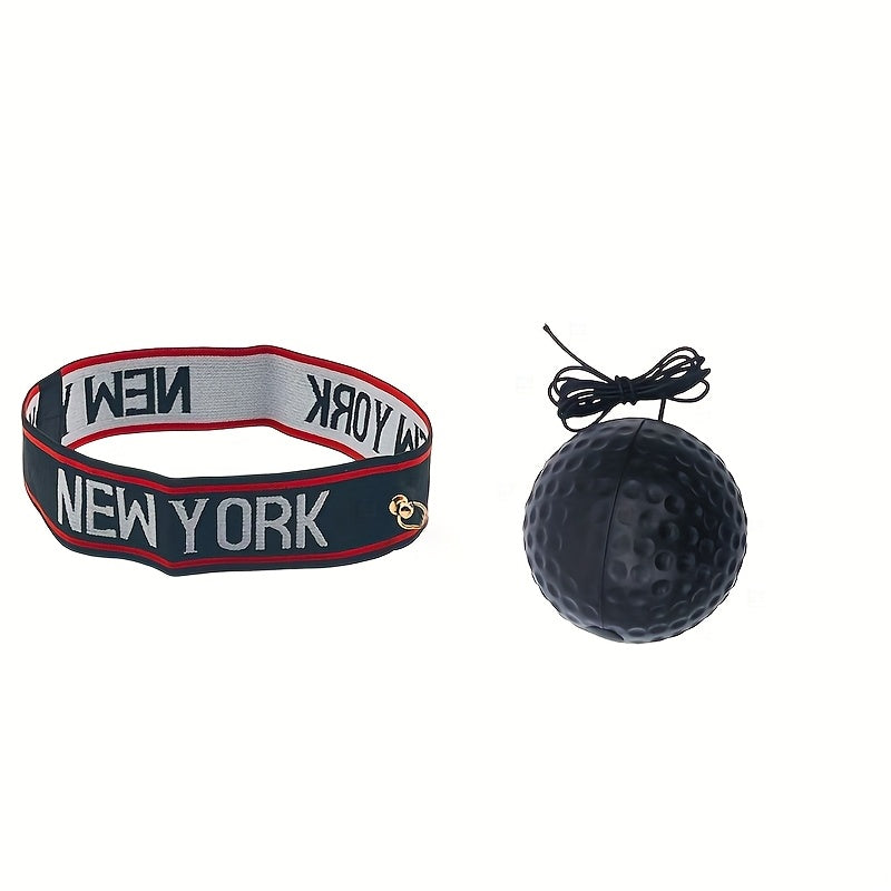 version head mounted boxing reaction speed ball