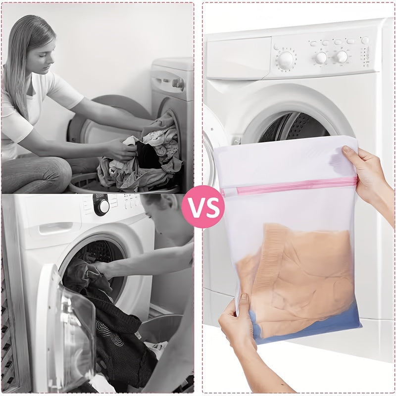 durable mesh laundry bag 3pcs 1set zipper ideal delicate