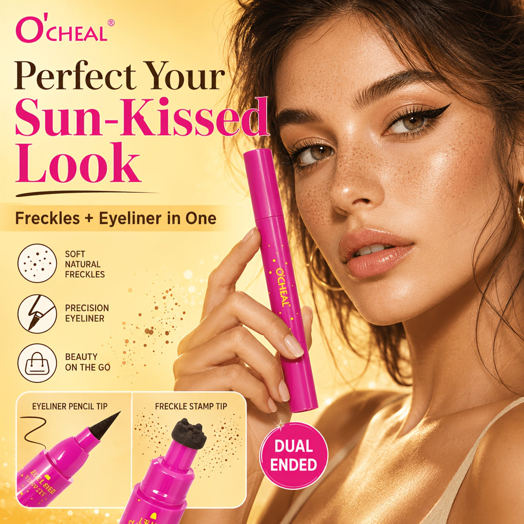 double headed freckle stamp eyeliner pen long lasting
