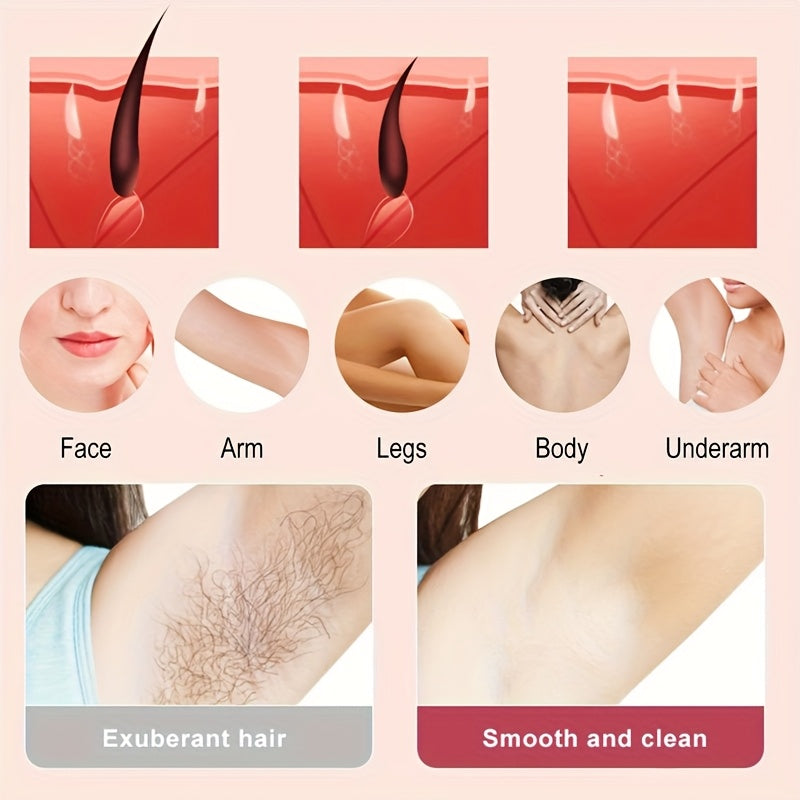 instant hair removal use 3 month effectiveness 60g