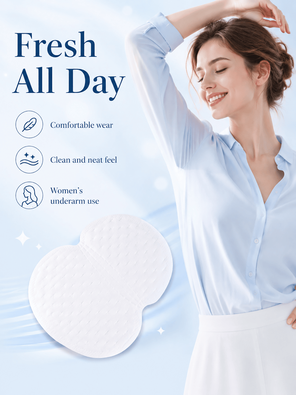 100pcs womens disposable underwear gaskets