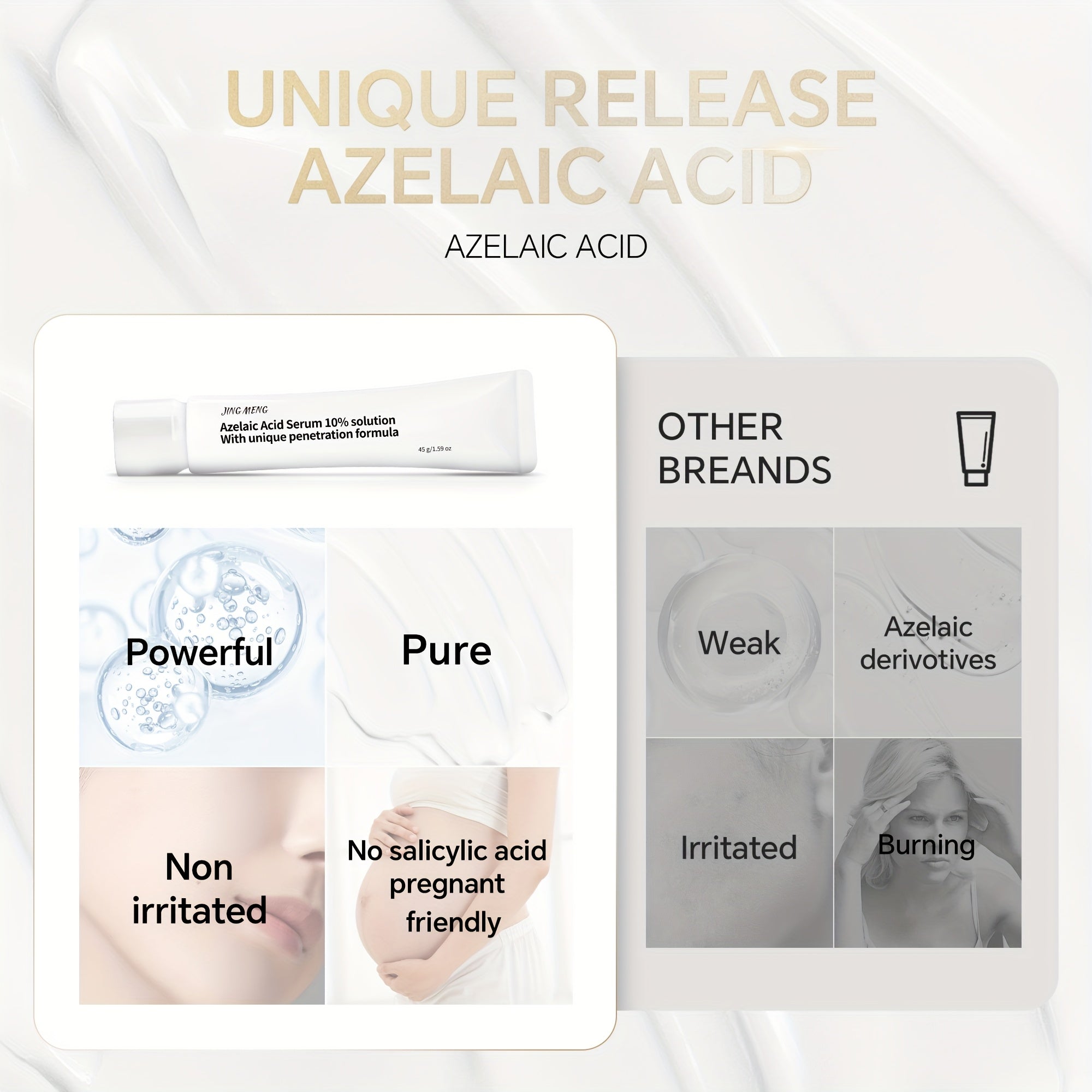 10 azelaic acid serum evens light beige improves