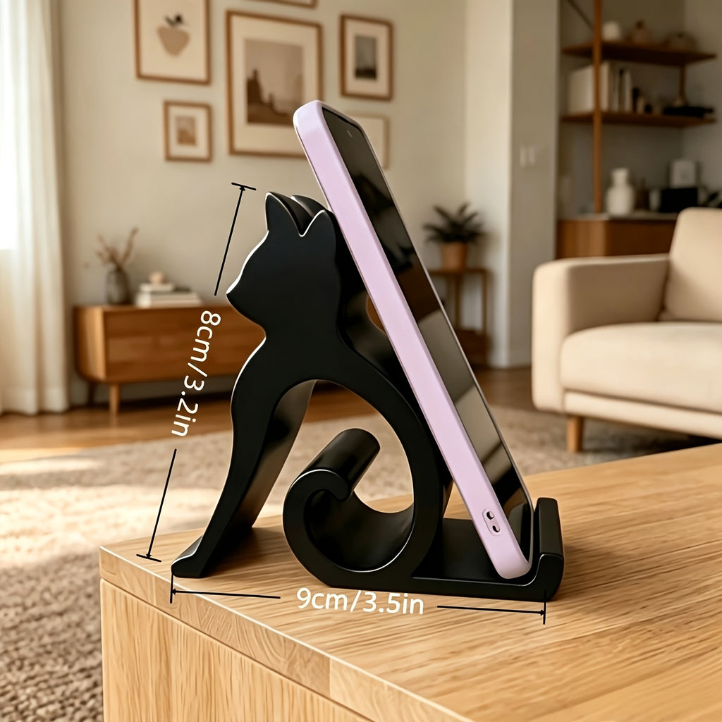 cute cat phone holder universal lazy bracket phone tablet