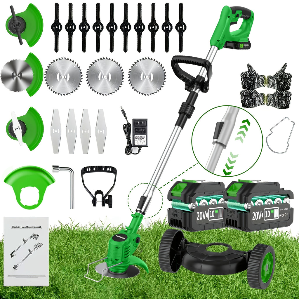 3in1 cordless lawn trimmer multi functional electric trimmer