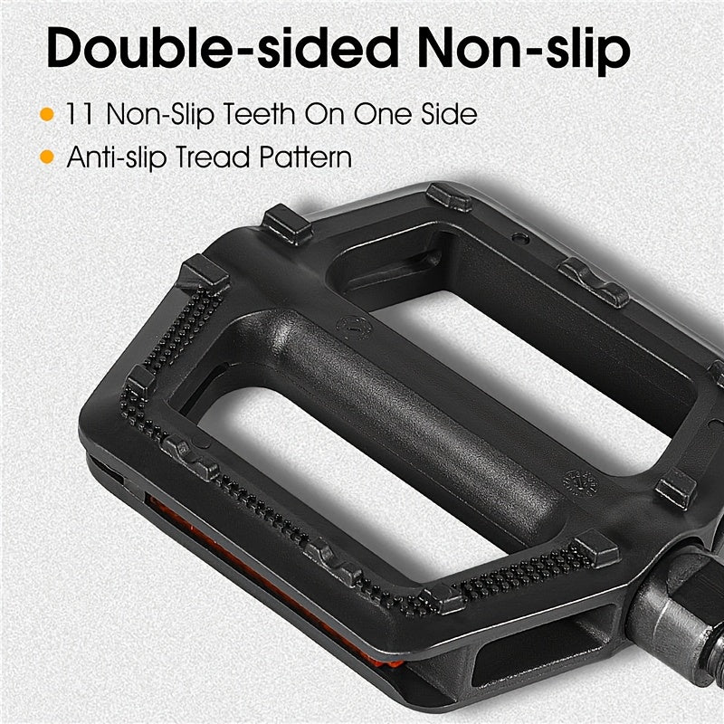 bicycle pedals universal lightweight wide design