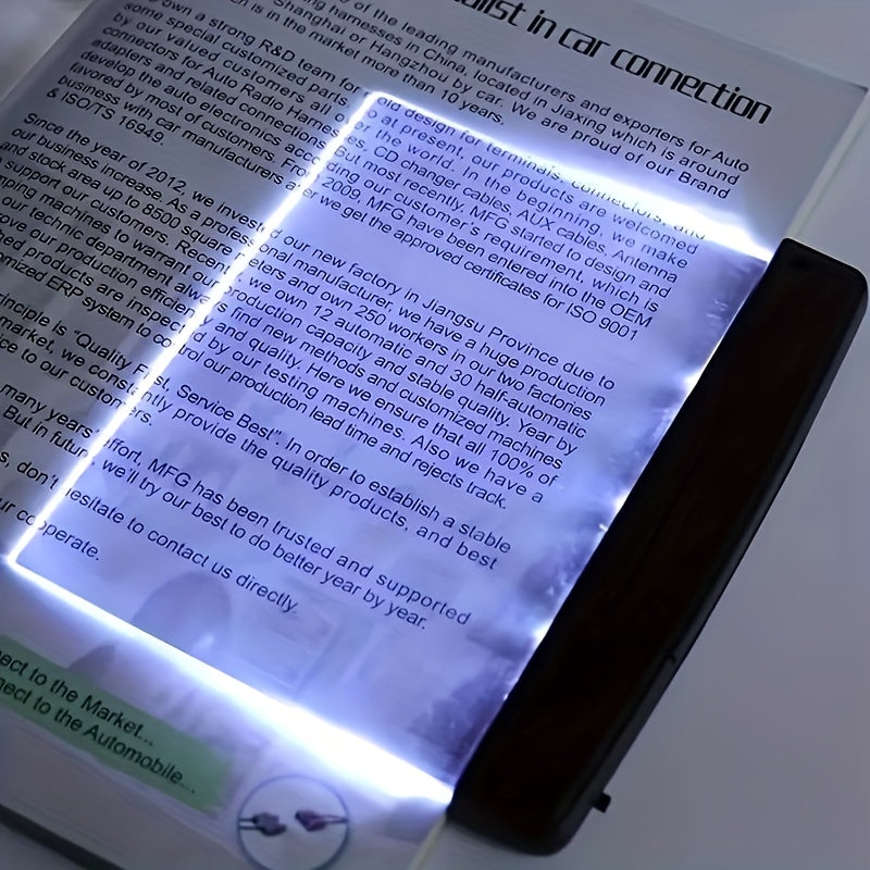 1pc black white led reading light bedroom reading night