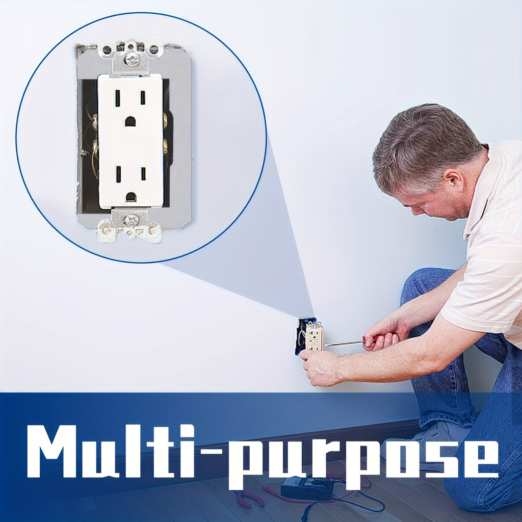15pcs heavy duty metal wall plate spacers leveling shims
