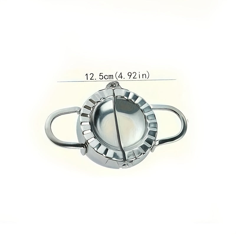 1pc simple dumpling mold stainless steel press mold sealing
