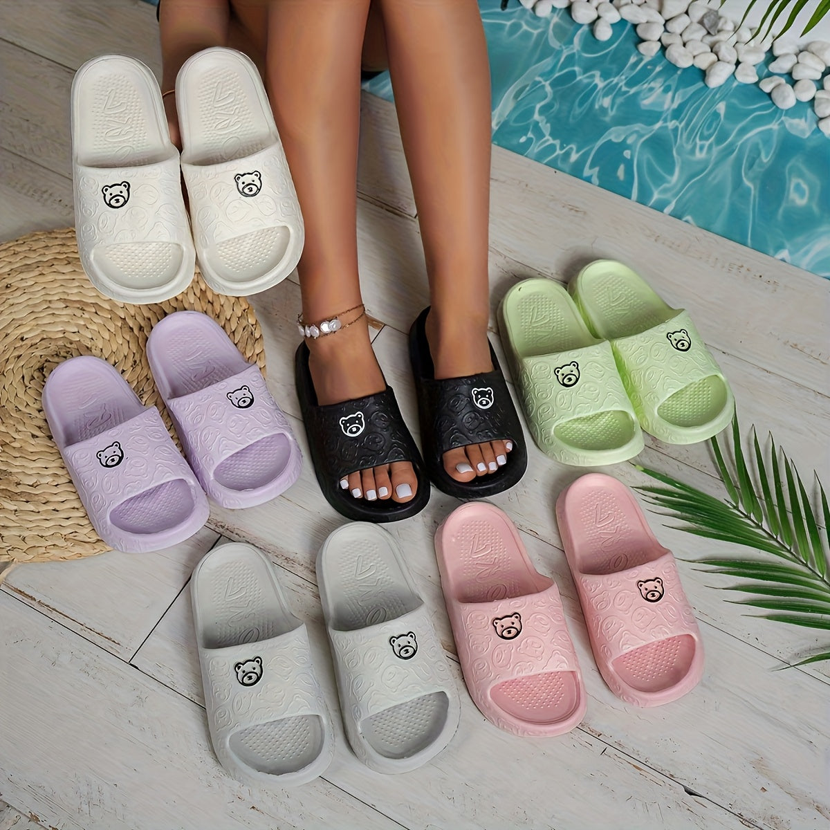 cute   eva slides women comfortable non slip