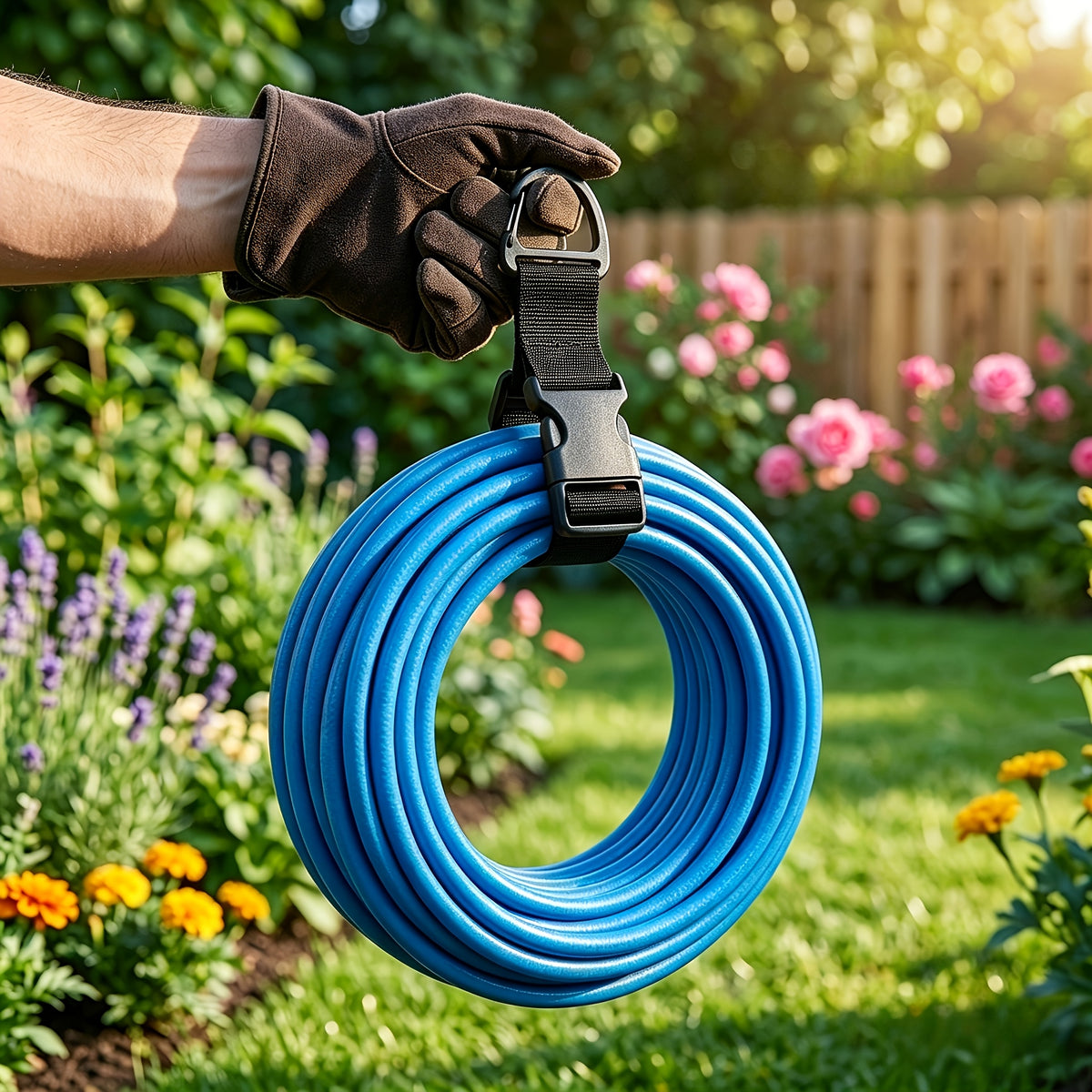 2pcs set bossfr adjustable garden soft straps heavy duty