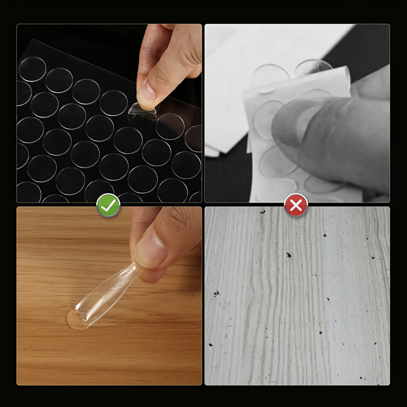 149 300 500 1000pcs transparent round acrylic double sided