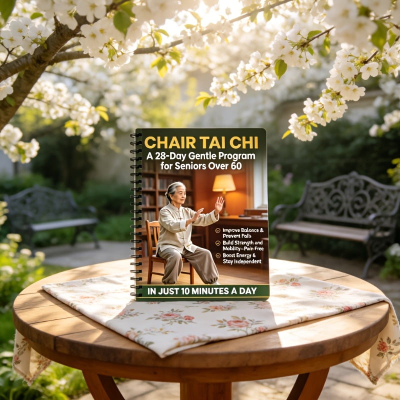 chair tai   seniors 60 spiral bound exercise notebook tai