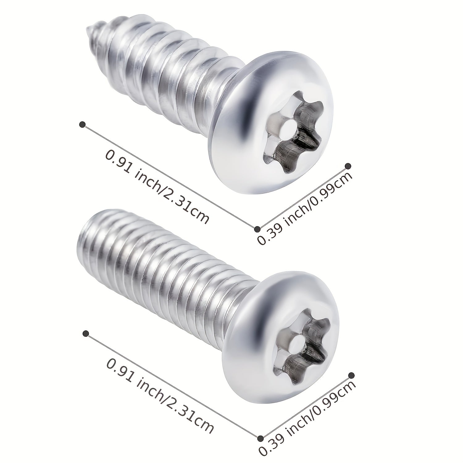 stainless steel screws suitable license plate frames