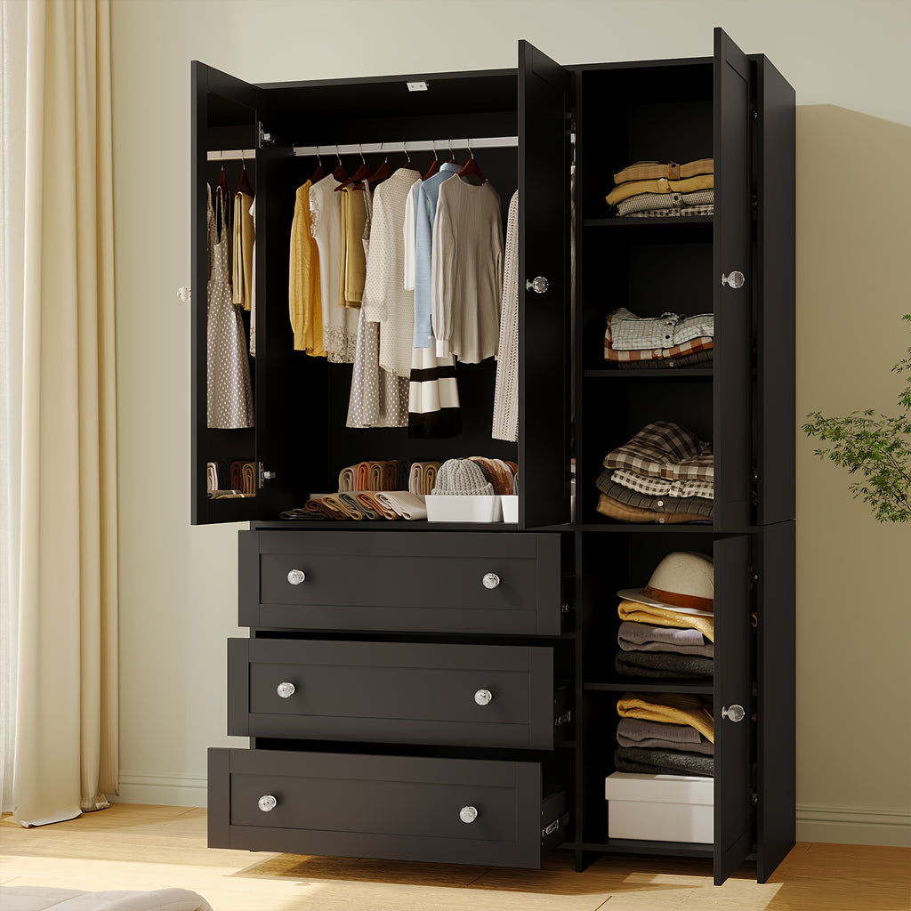47 63 large modern   wardrobe closet mirror door