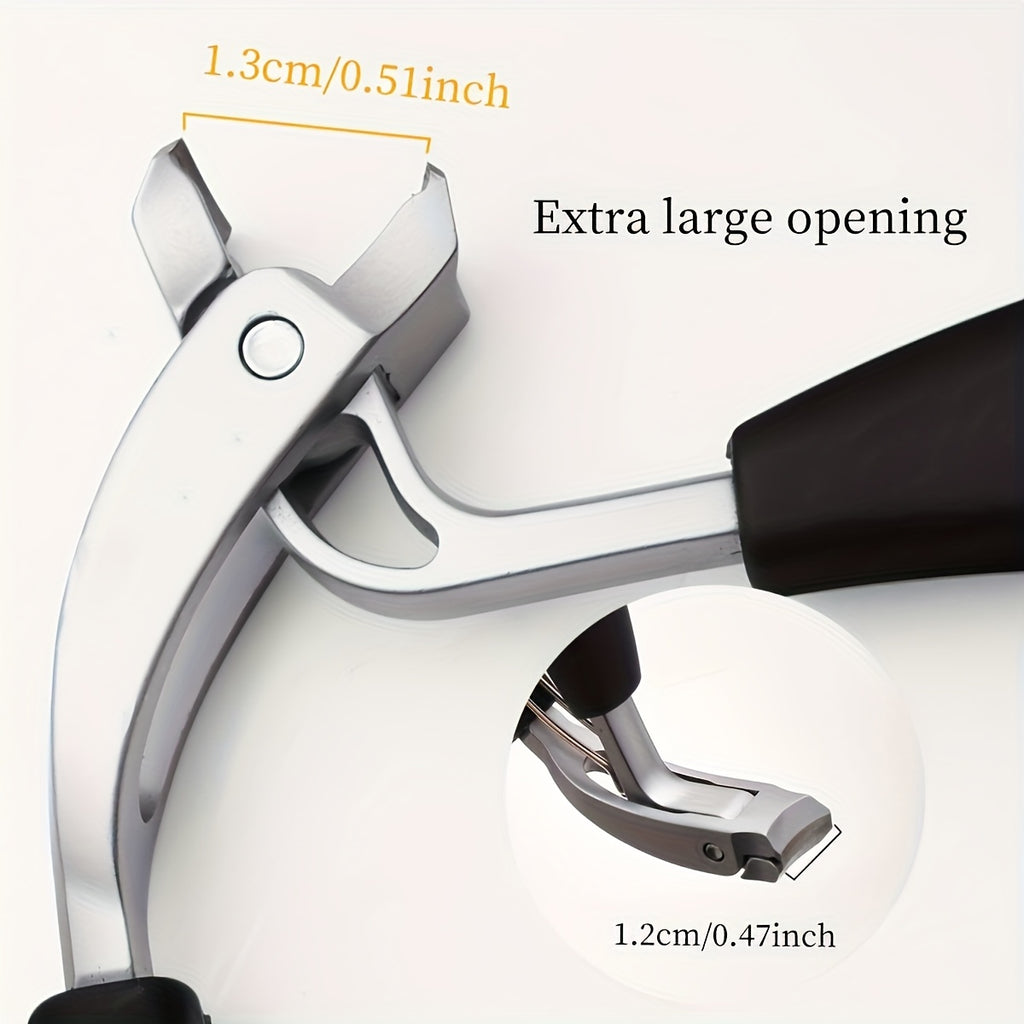 1pc heavy duty stainless steel nail clippers