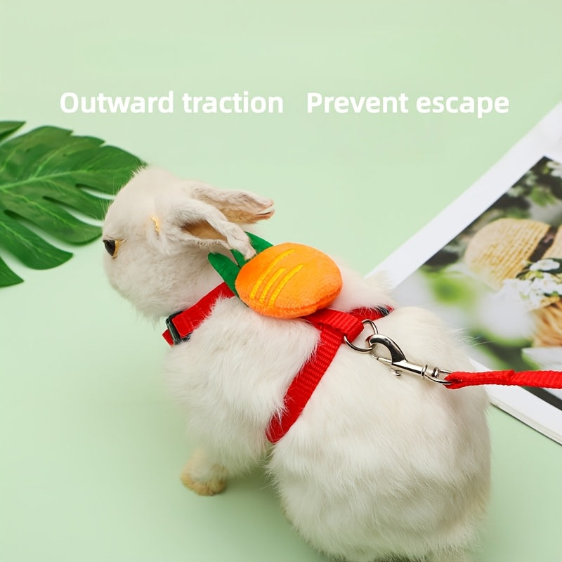 adjustable rabbit harness belt set anti escape rabbit vest