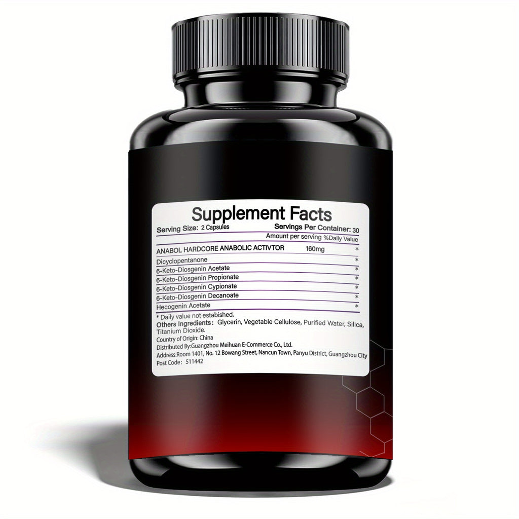 5 packs   capsules   supplement men advanced